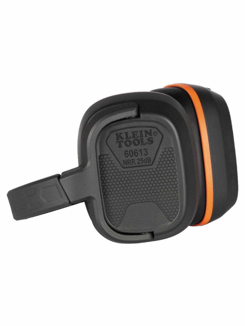 (NIB) KLEIN TOOLS • Black/Orange Behind-the-Head Earmuffs, OS